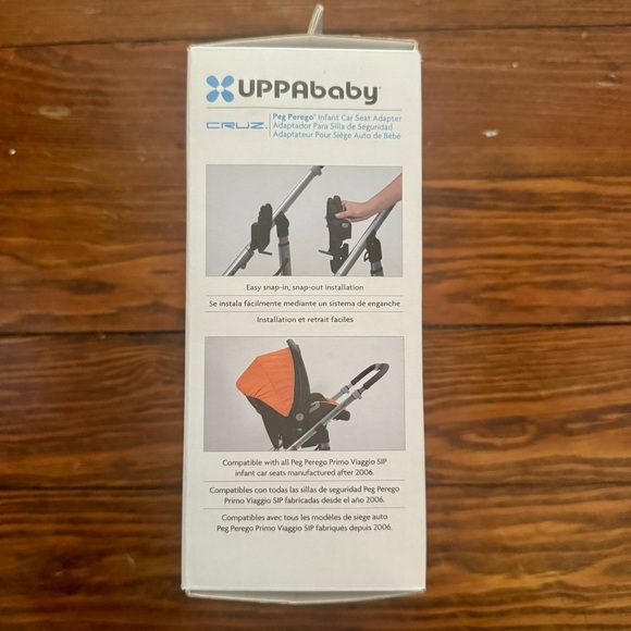 UPPAbaby Cruz Peg Perego Infant Car Seat Adapter New - Picture 4 of 5
